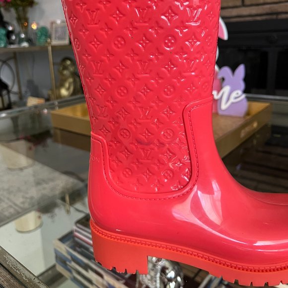 Authentic Louis Vuitton Monogram Plat long boots - Picture 2 of 13